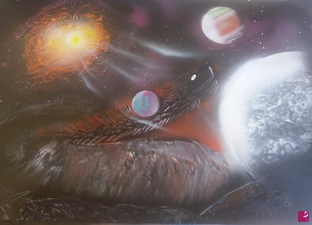 quadri in vendita online - Dragon Planet 