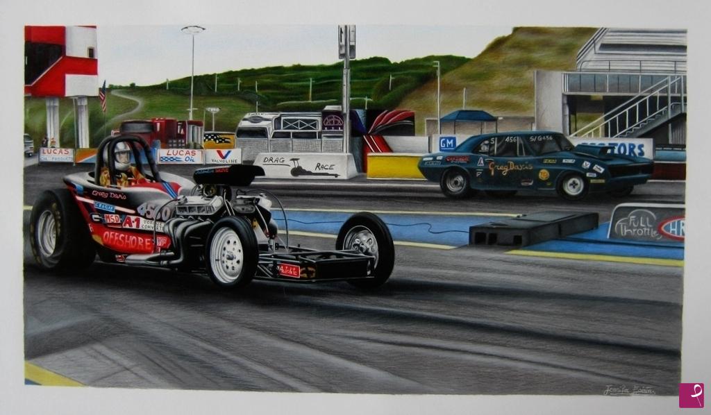 quadri in vendita online - Dragster Challenge.