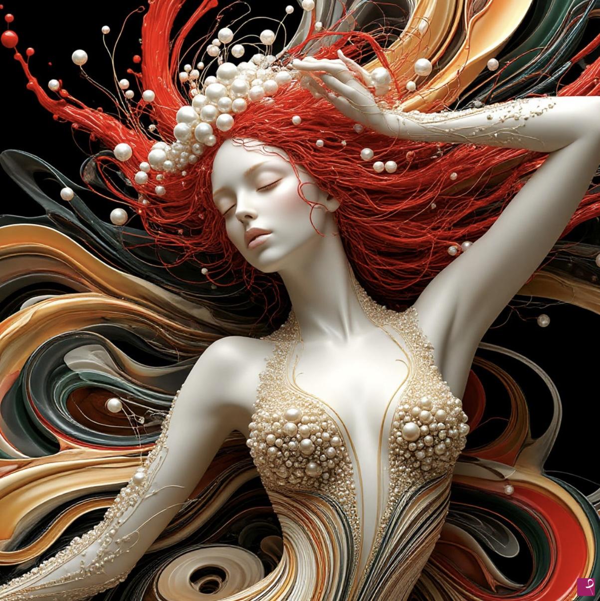 quadri in vendita online - Dream Lady 