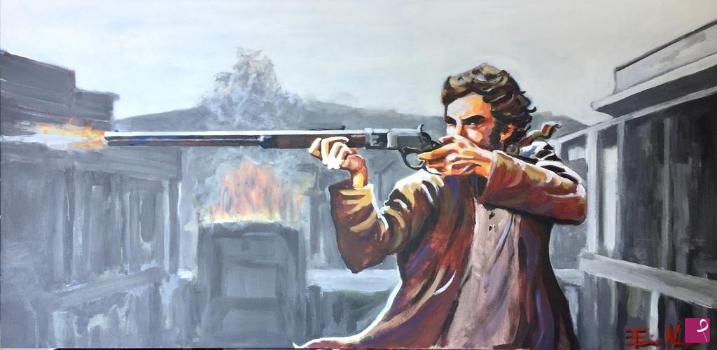 quadri in vendita online - Dream of a little outlaw