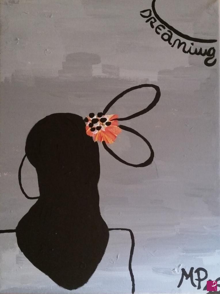 quadri in vendita online - Dreamer flower