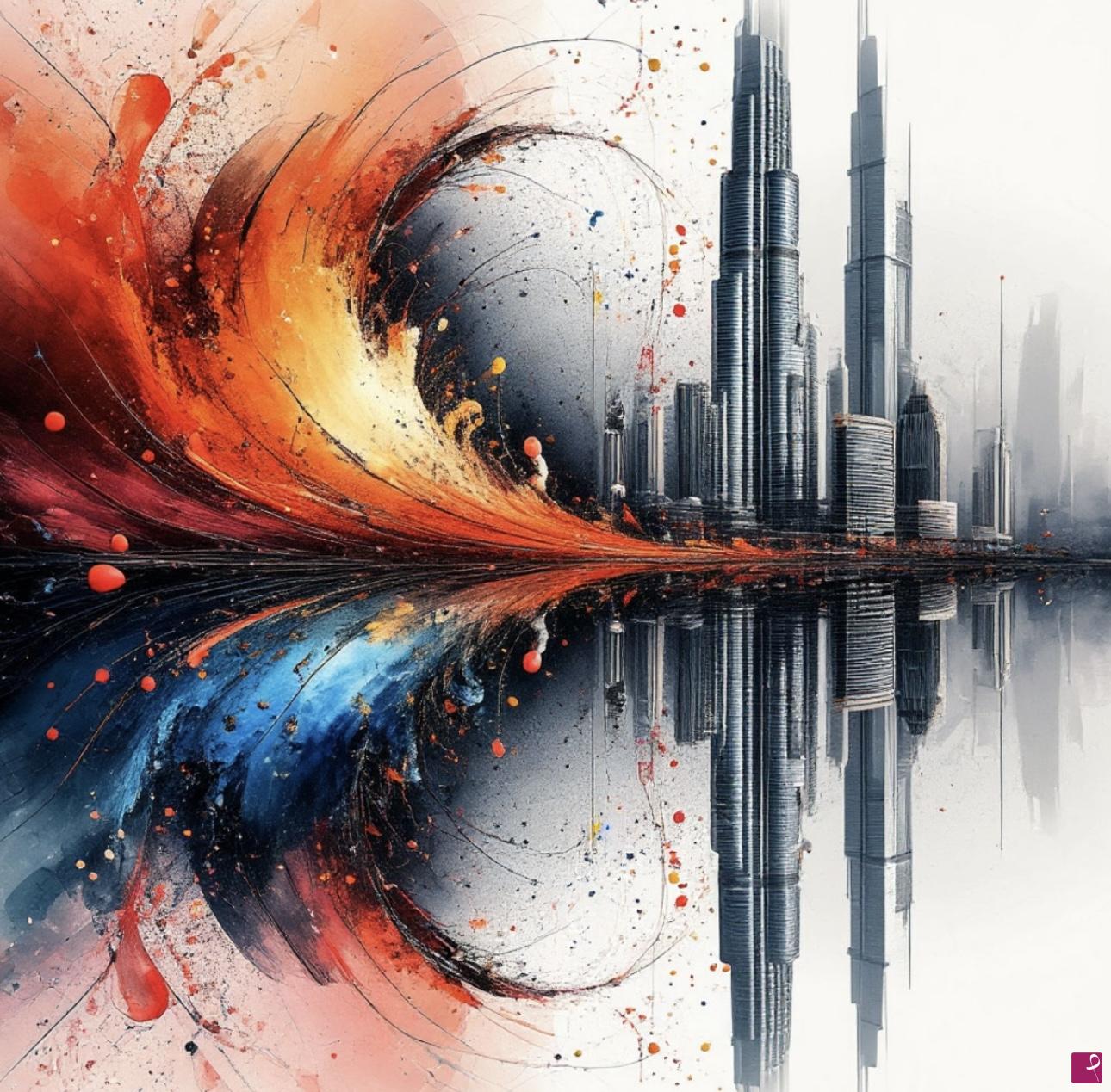 quadri in vendita online - Dubai city 
