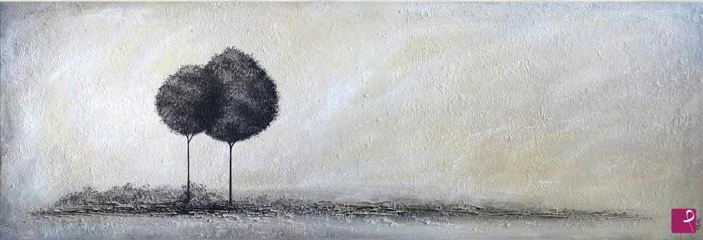 quadri in vendita online - due alberi innamorati