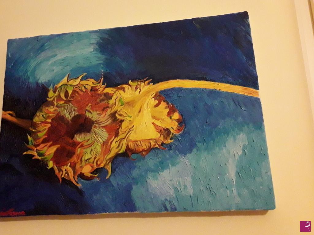 quadri in vendita online - Due girasoli