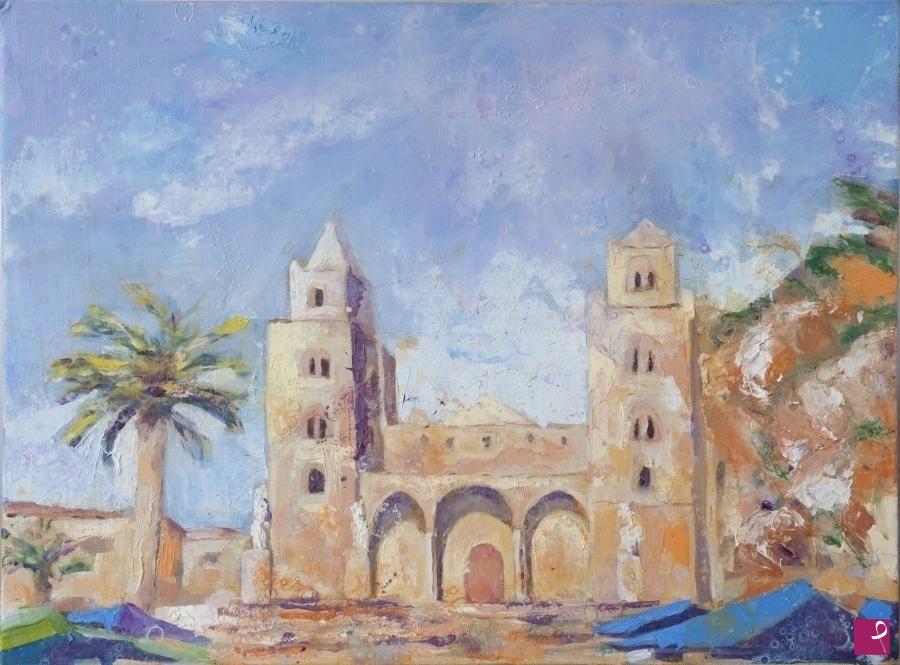 quadri in vendita online - Duomo di Cefalù