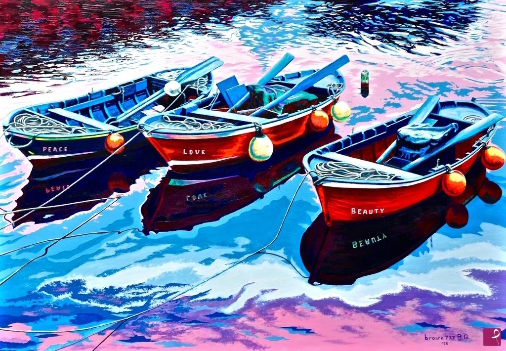 quadri in vendita online - E CHE LA PESCA... SIA PROFICUA!