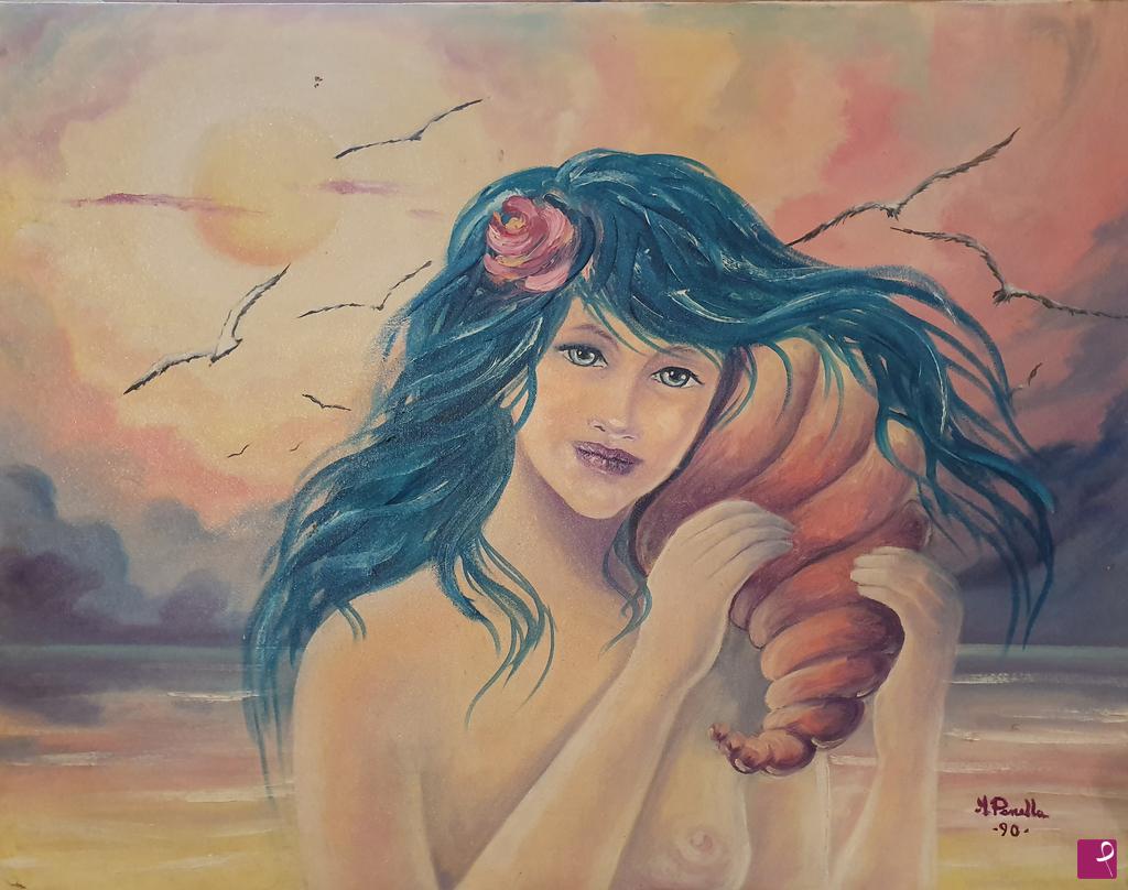 quadri in vendita online - E mi canta il mare