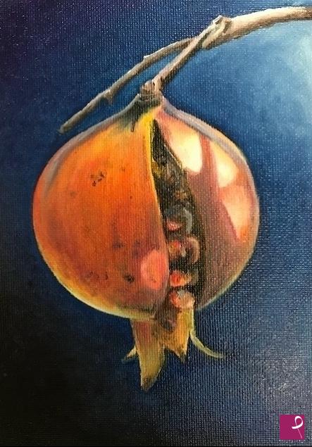 quadri in vendita online - eat the pomegranate will keep you away from envy and hatred. Maometto.