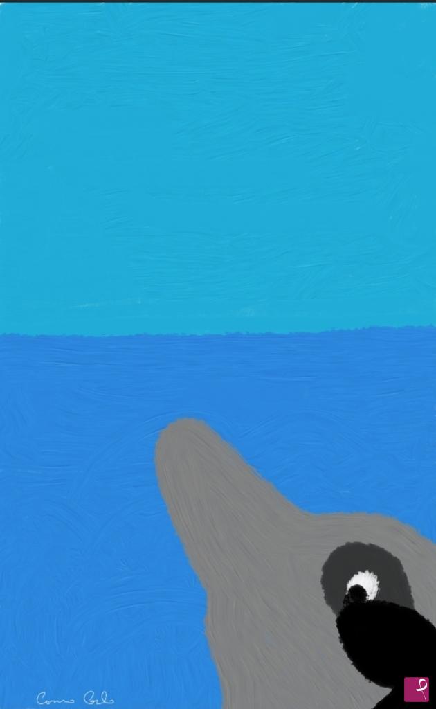 quadri in vendita online - Ecco the Dolphin