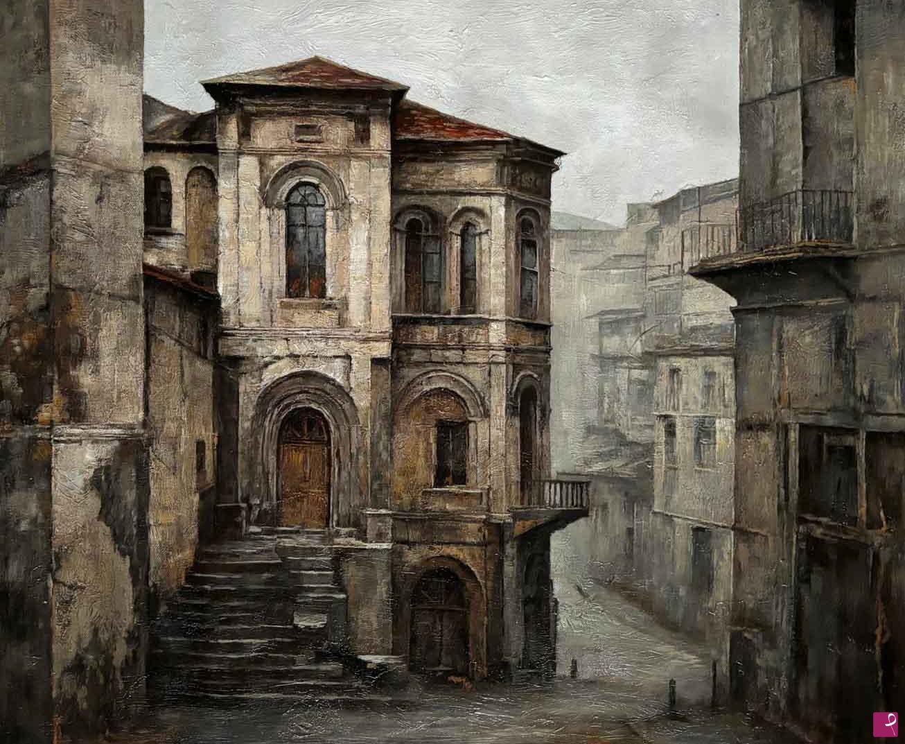 quadri in vendita online - Echi di città antiche