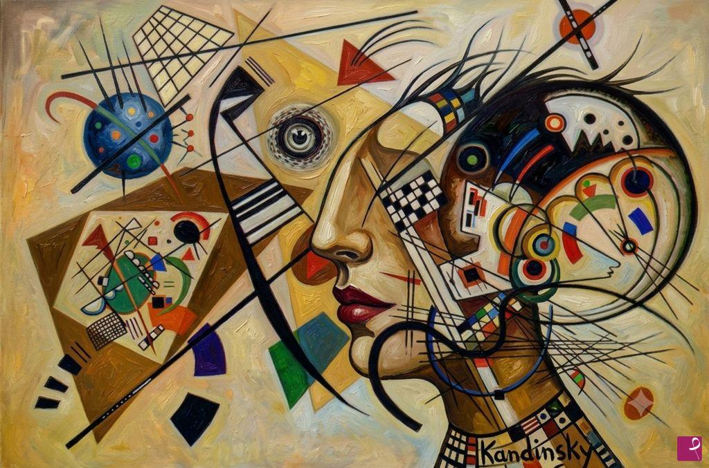 quadri in vendita online - Echoes of Kandinsky