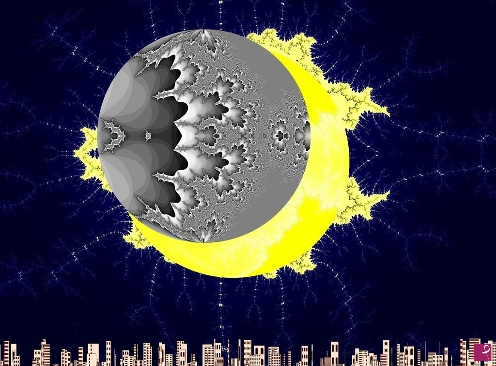 quadri in vendita online - Eclissi di sole