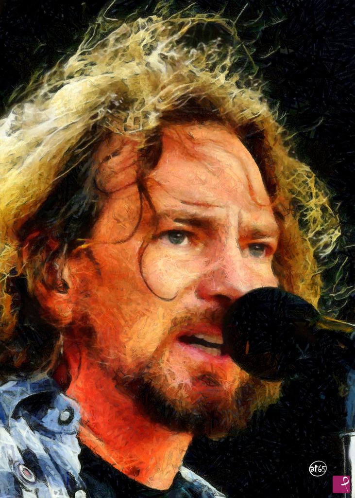 quadri in vendita online - Eddie Vedder