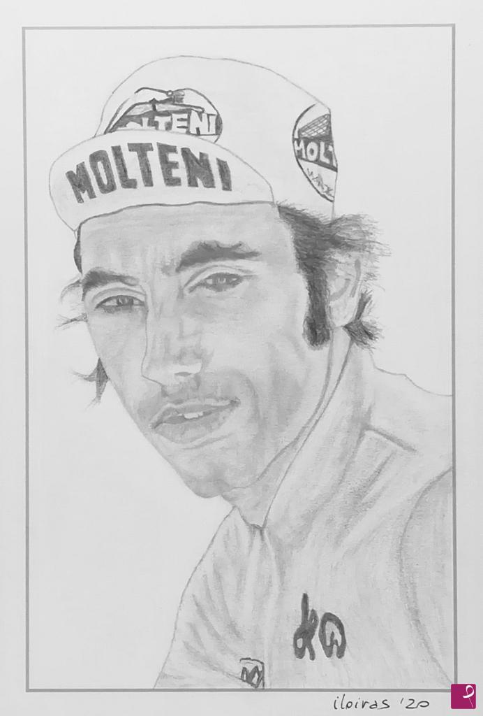 quadri in vendita online - Eddy Merckx "The Cannibal"