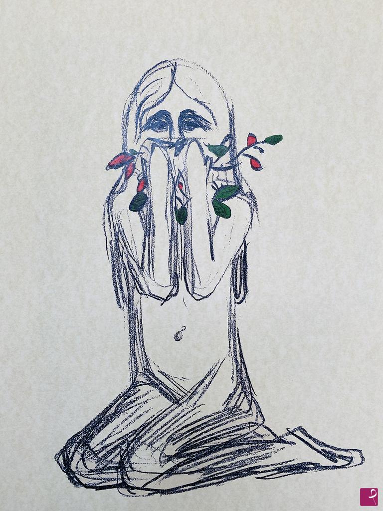 quadri in vendita online - Edvard Munch - La Timidité (CFC FRANCE EDITION)