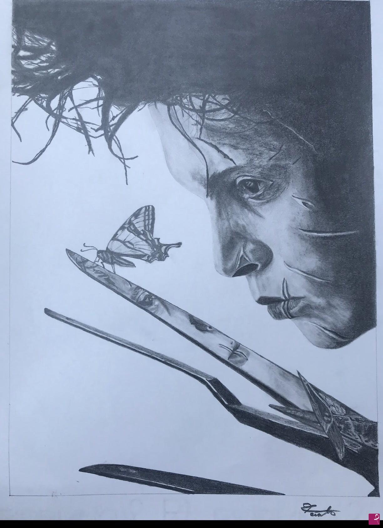 quadri in vendita online - EDWARD SCISSORHANDS