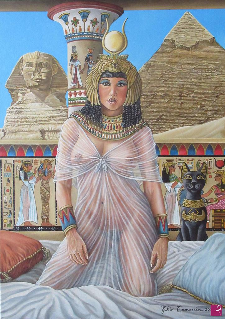 quadri in vendita online - Egyptian Princess