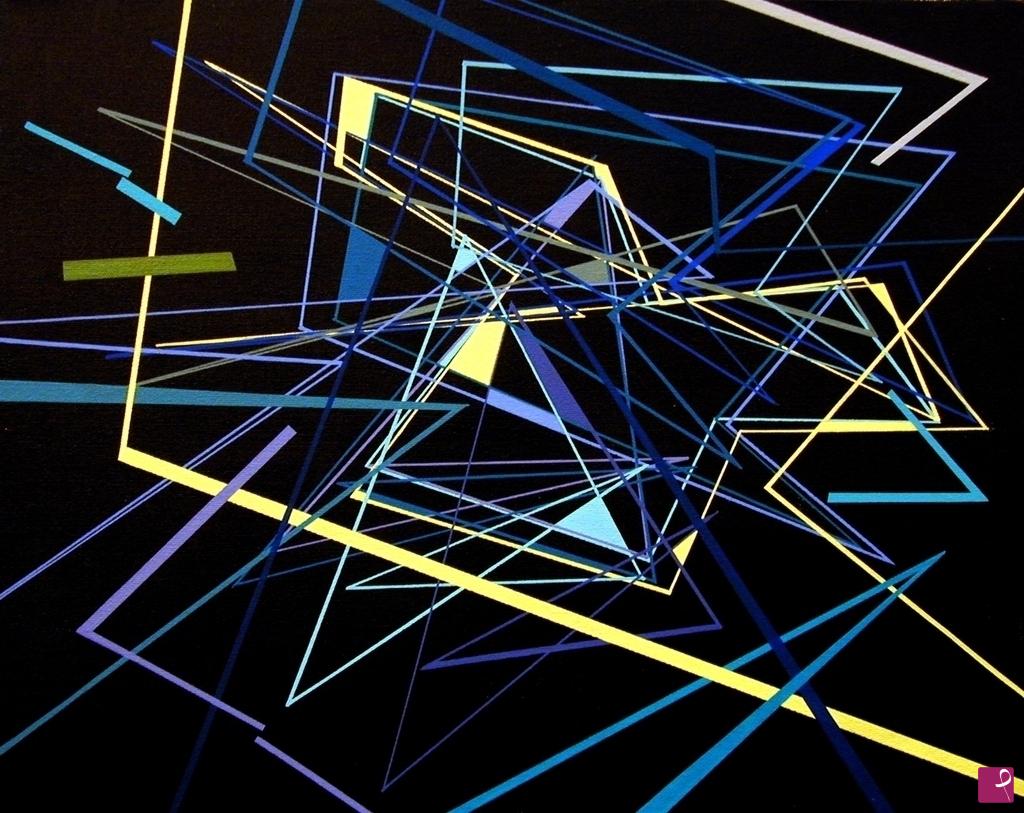 quadri in vendita online - eigencomposition 05 - trajectories