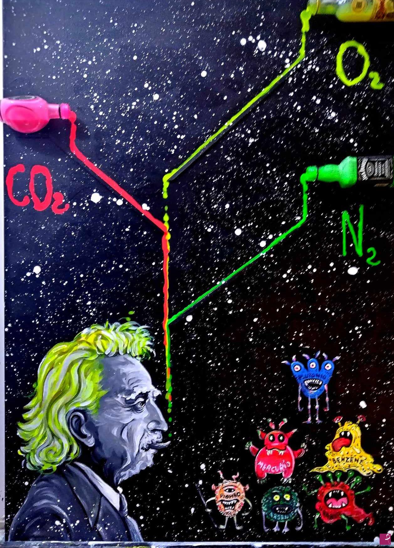 quadri in vendita online - Einstein's theories