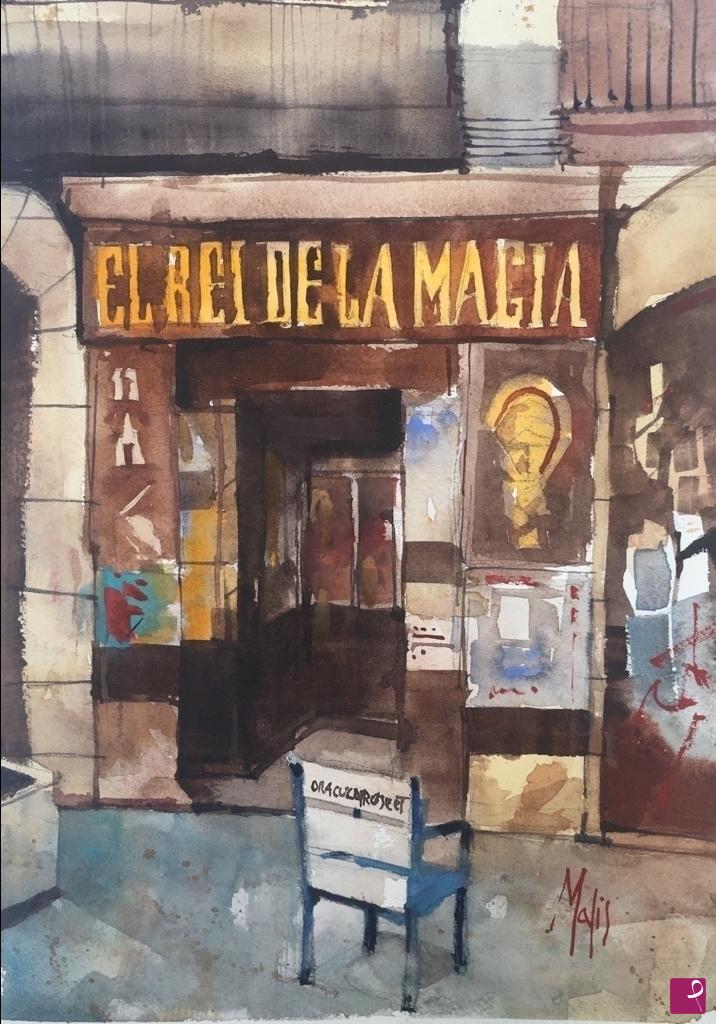 quadri in vendita online - El rei de la magia