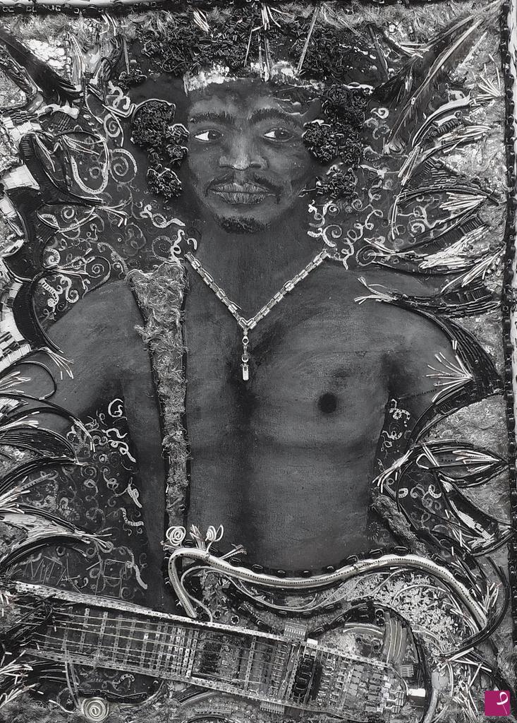 quadri in vendita online - Electric Jimi