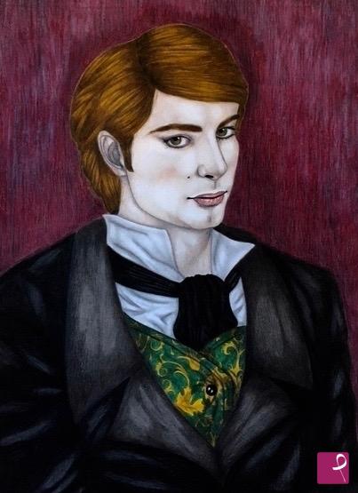quadri in vendita online - elegant portrait 