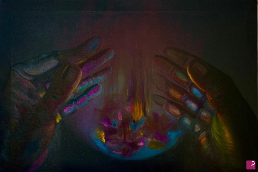 quadri in vendita online - ELEMENTI – FUOCO E ARIA – THE ELEMENTS: FIRE AND AIR