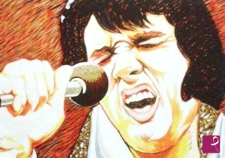 quadri in vendita online - Elvis Presley