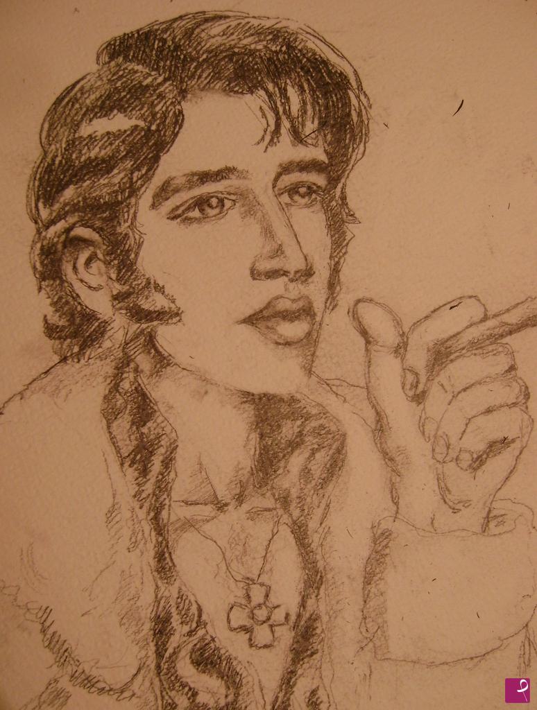 quadri in vendita online - ELVIS PRESLEY 1973