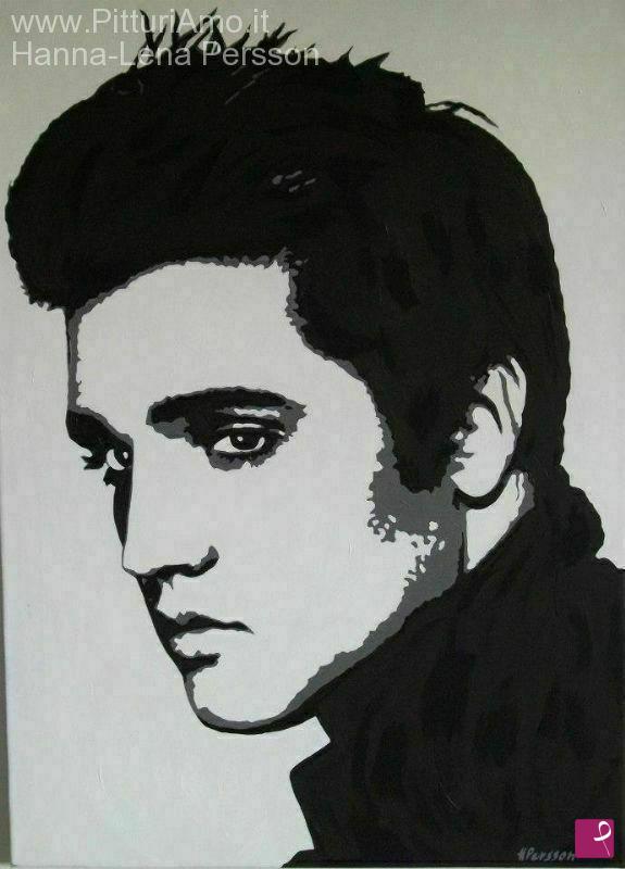 quadri in vendita online - Elvis Presley
