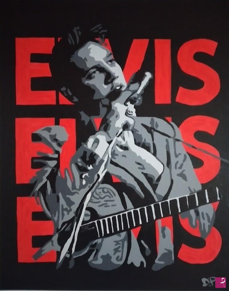 quadri in vendita online - Elvis Presley