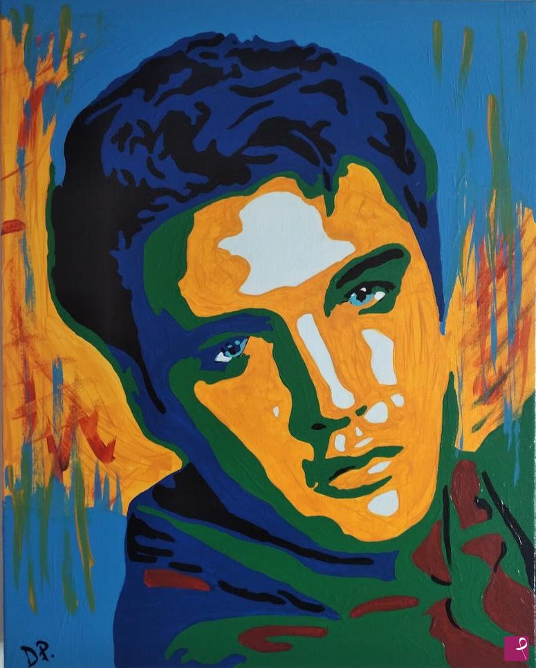 quadri in vendita online - Elvis Presley