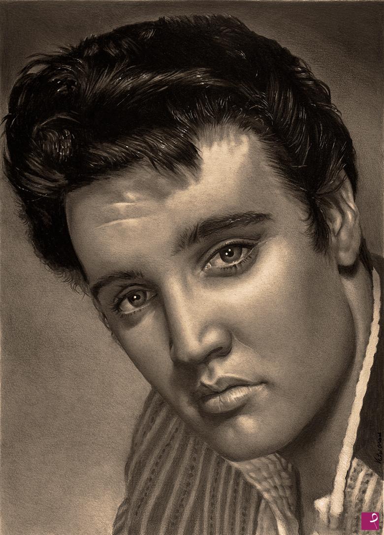 quadri in vendita online - Elvis Presley
