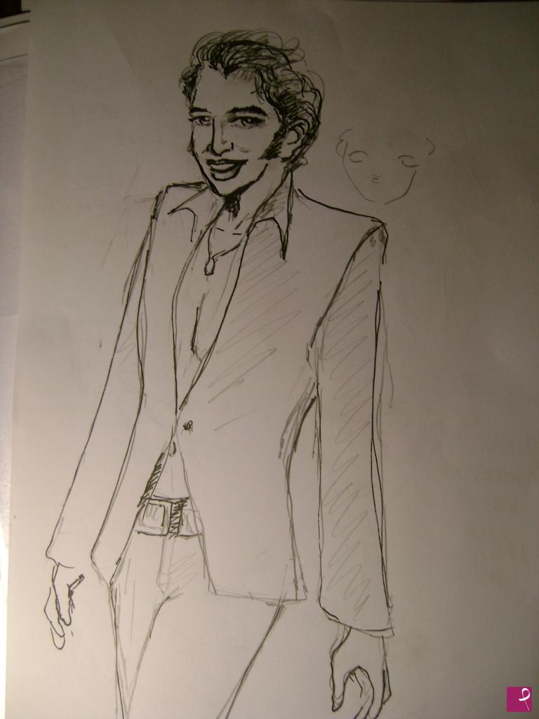 quadri in vendita online - Elvis Presley panterona super sexy1969