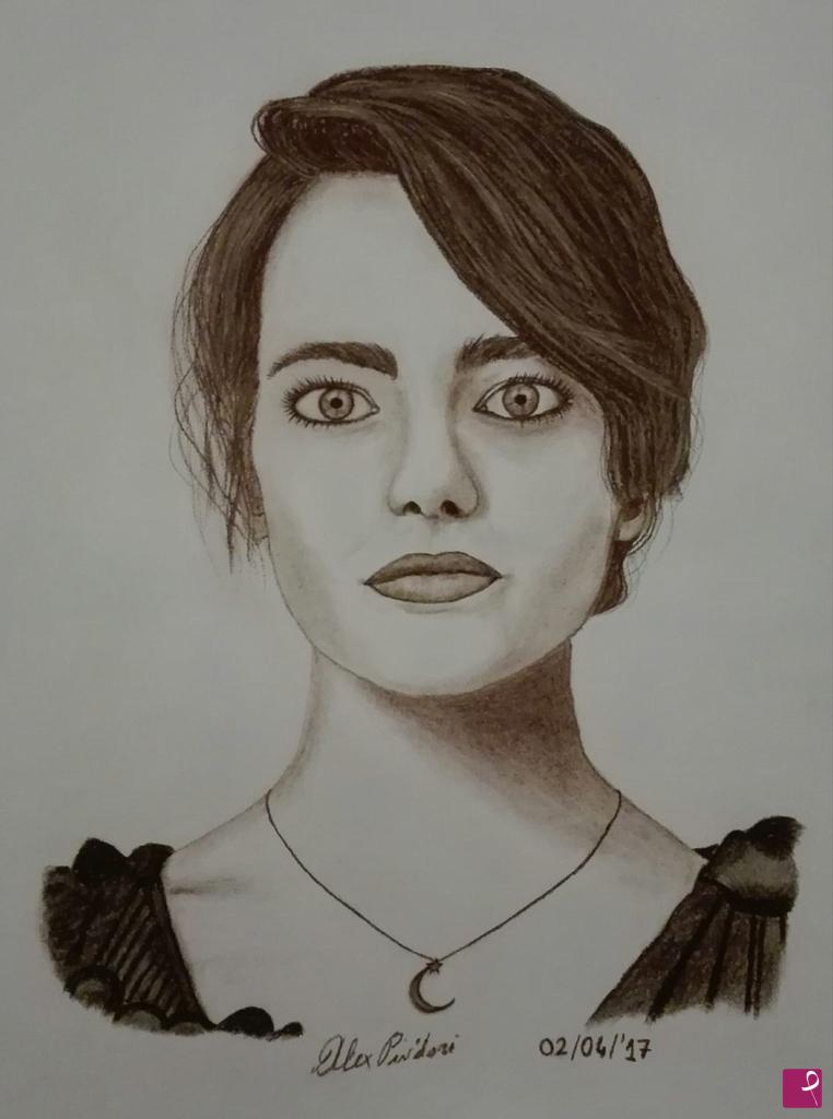 quadri in vendita online - Emma Stone