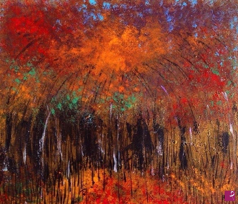 quadri in vendita online - ENCHANTED FOREST II