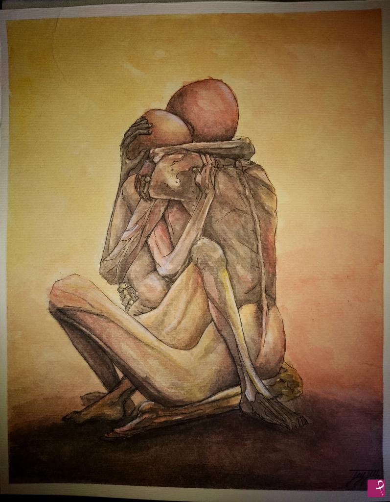 quadri in vendita online - Endless Hug