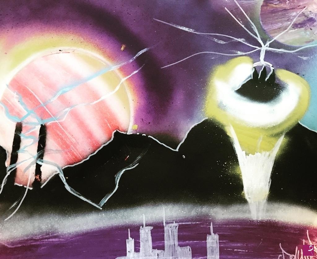 quadri in vendita online - Energia cosmica