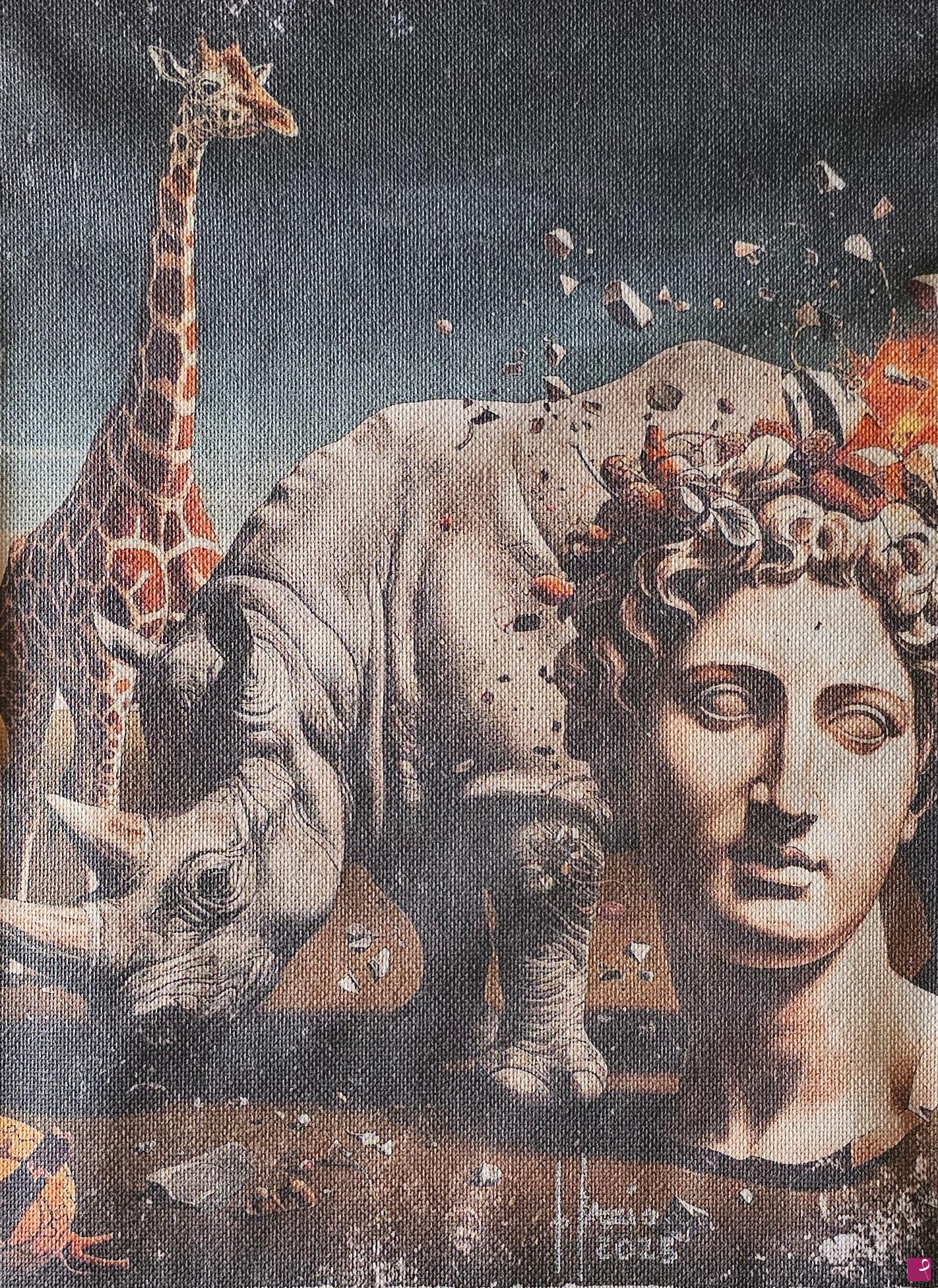 quadri in vendita online - ENIGMA DELLA VISIONE SURREALE PER DALI'
