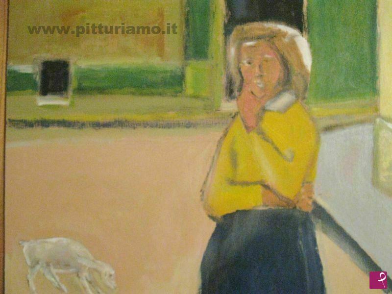 quadri in vendita online - Enigma in via Balthus (Det.)