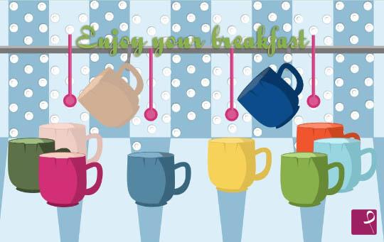 quadri in vendita online - Enjoy breakfast