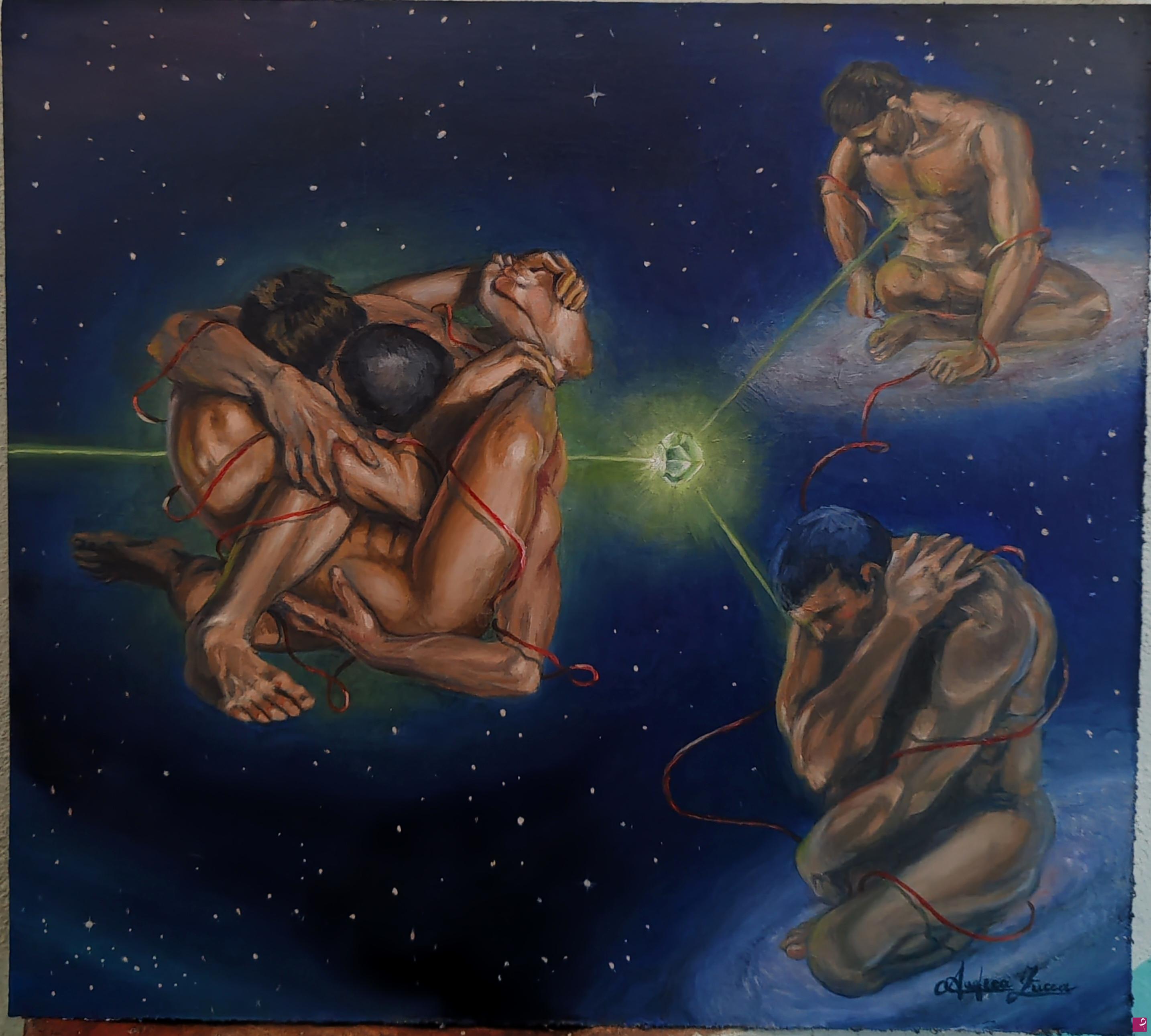 quadri in vendita online - Entanglement