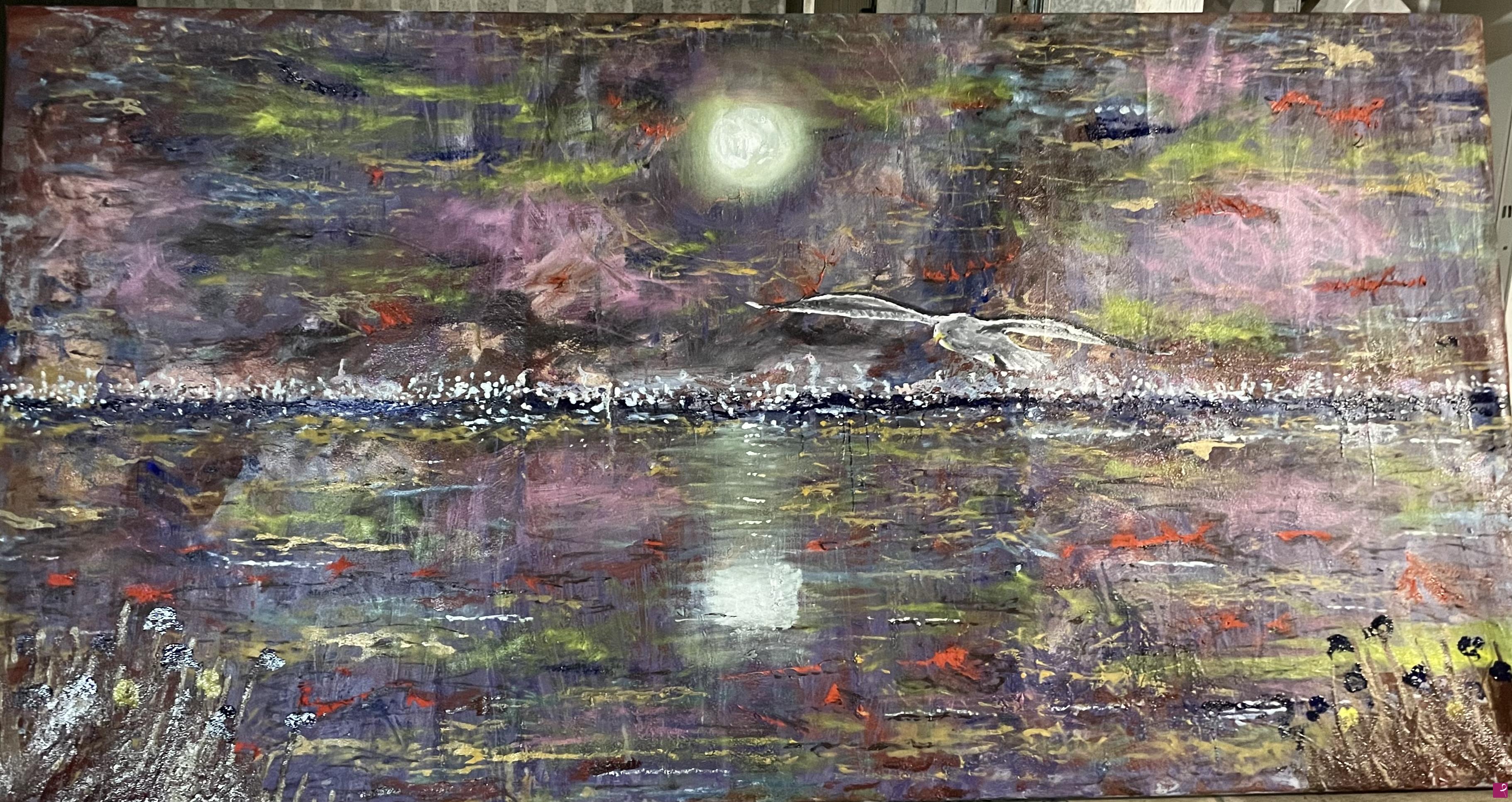 quadri in vendita online - Entre Turner et Van Gogh