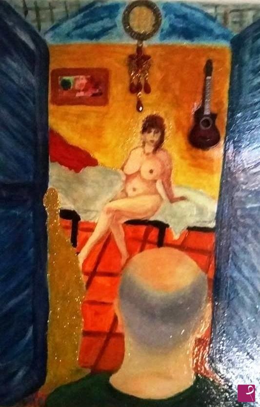 quadri in vendita online - eri piccola così