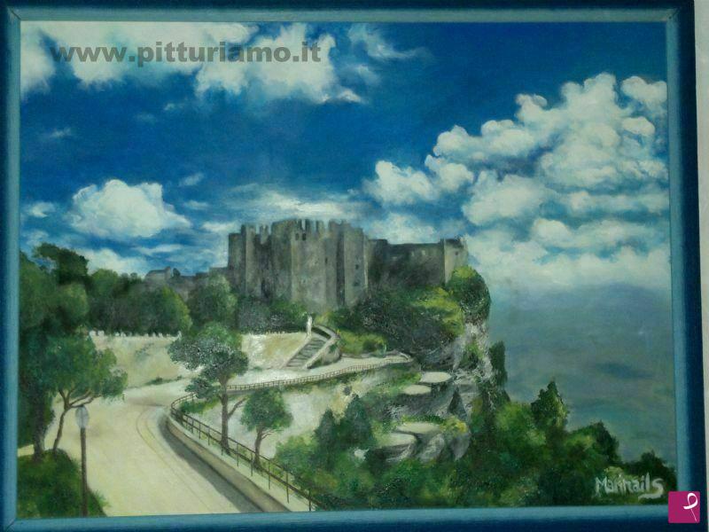 quadri in vendita online - Erice Castello di Venere
