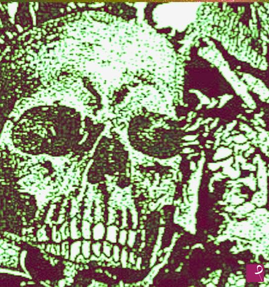 quadri in vendita online - Esoteric skull