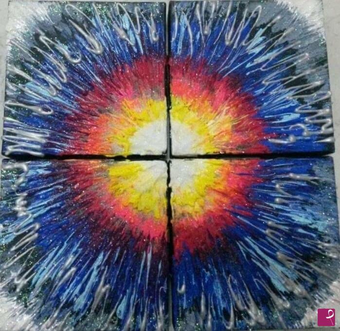 quadri in vendita online - Esplosione di colori 