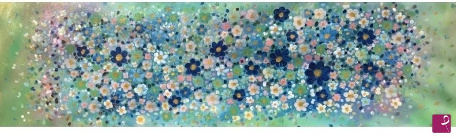 quadri in vendita online - esplosione di fiori