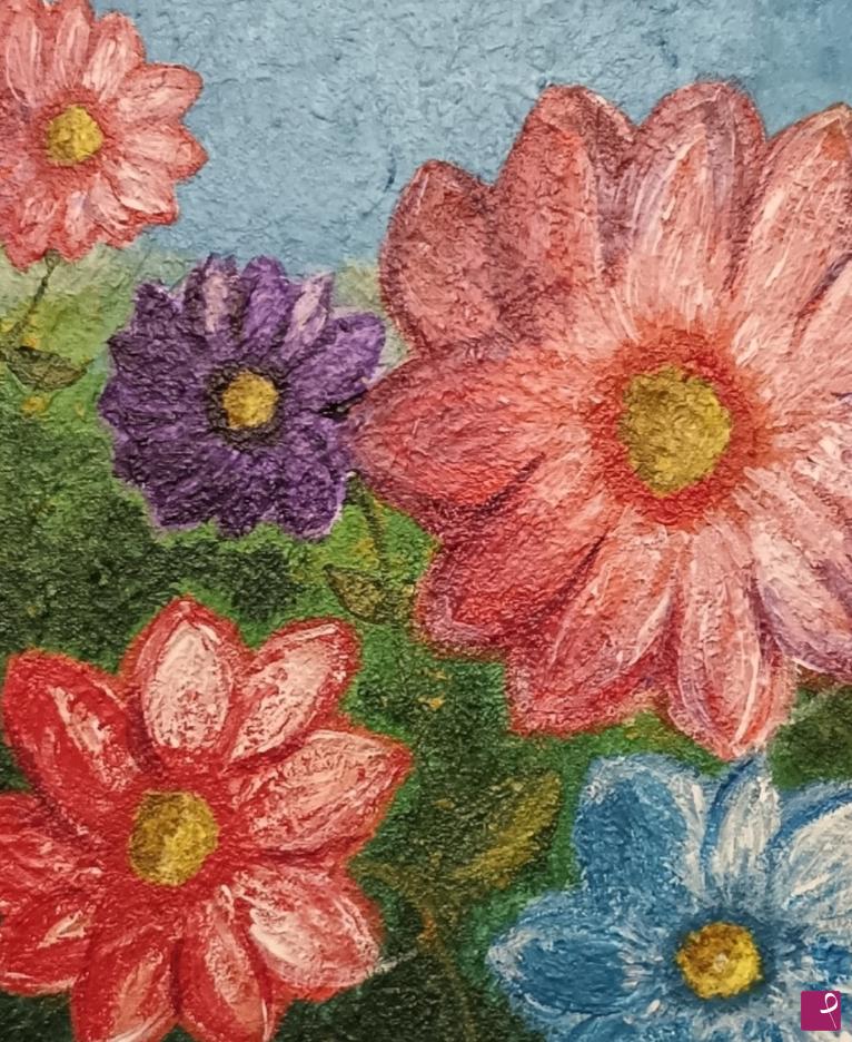 quadri in vendita online - Esplosione di fiori