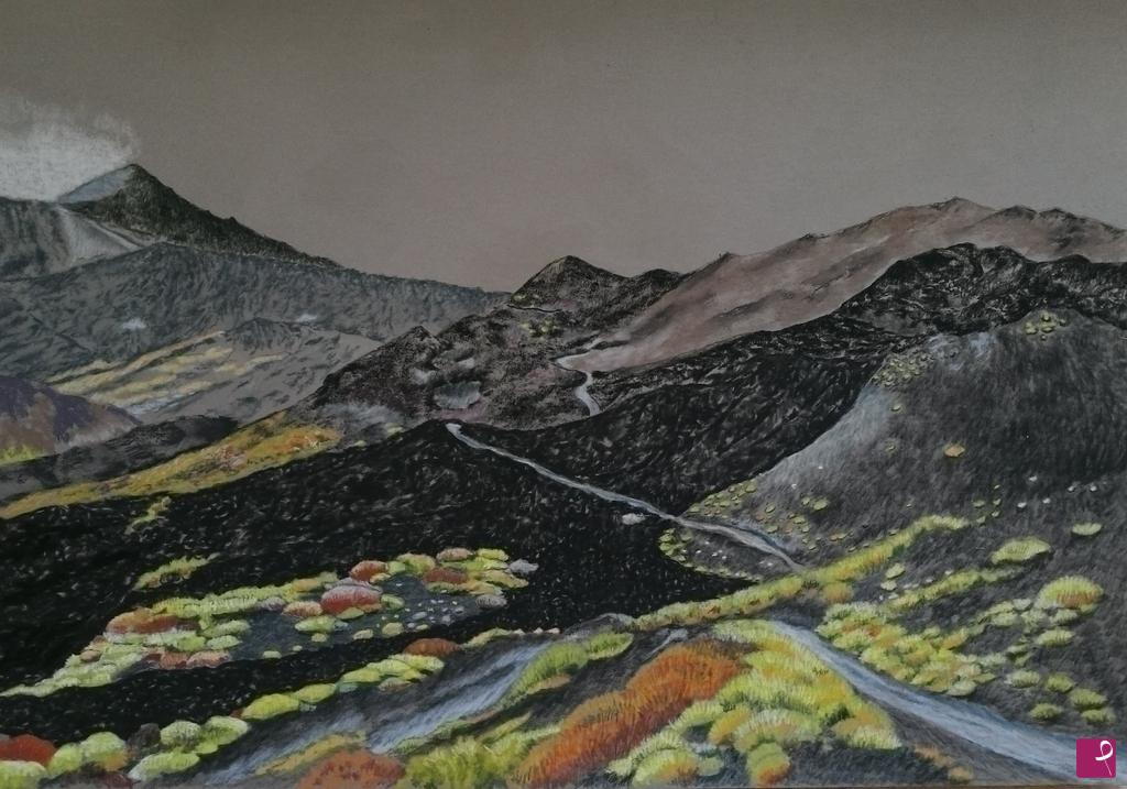 quadri in vendita online - Etna landscape